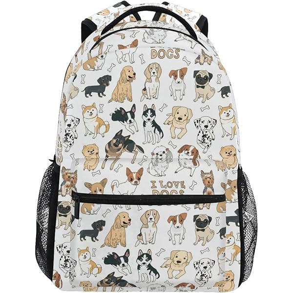 【新品未使用】Donsje Backpack Golden Retriever Umi Schoolbag | Golden Retriever | Ivory Classic Leather